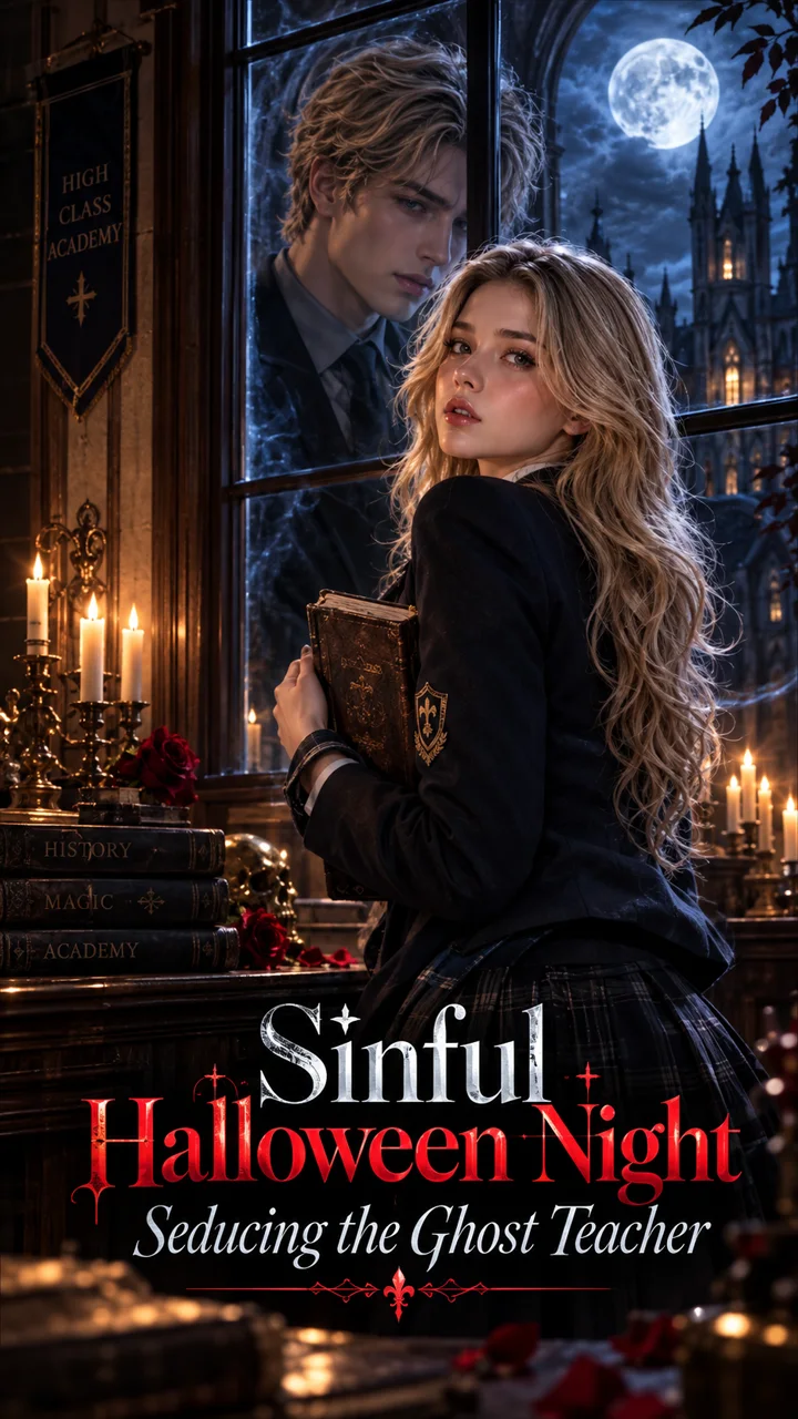 Sinful Halloween Night: Seducing the Ghost Teacher